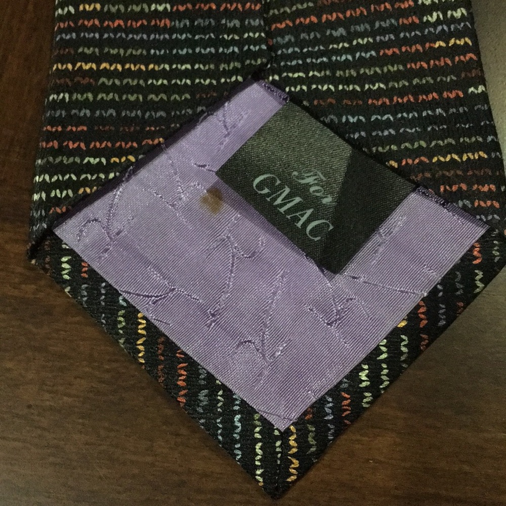 Jimmy V Stonehenge NWT Silk Tie - Picture 5 of 6